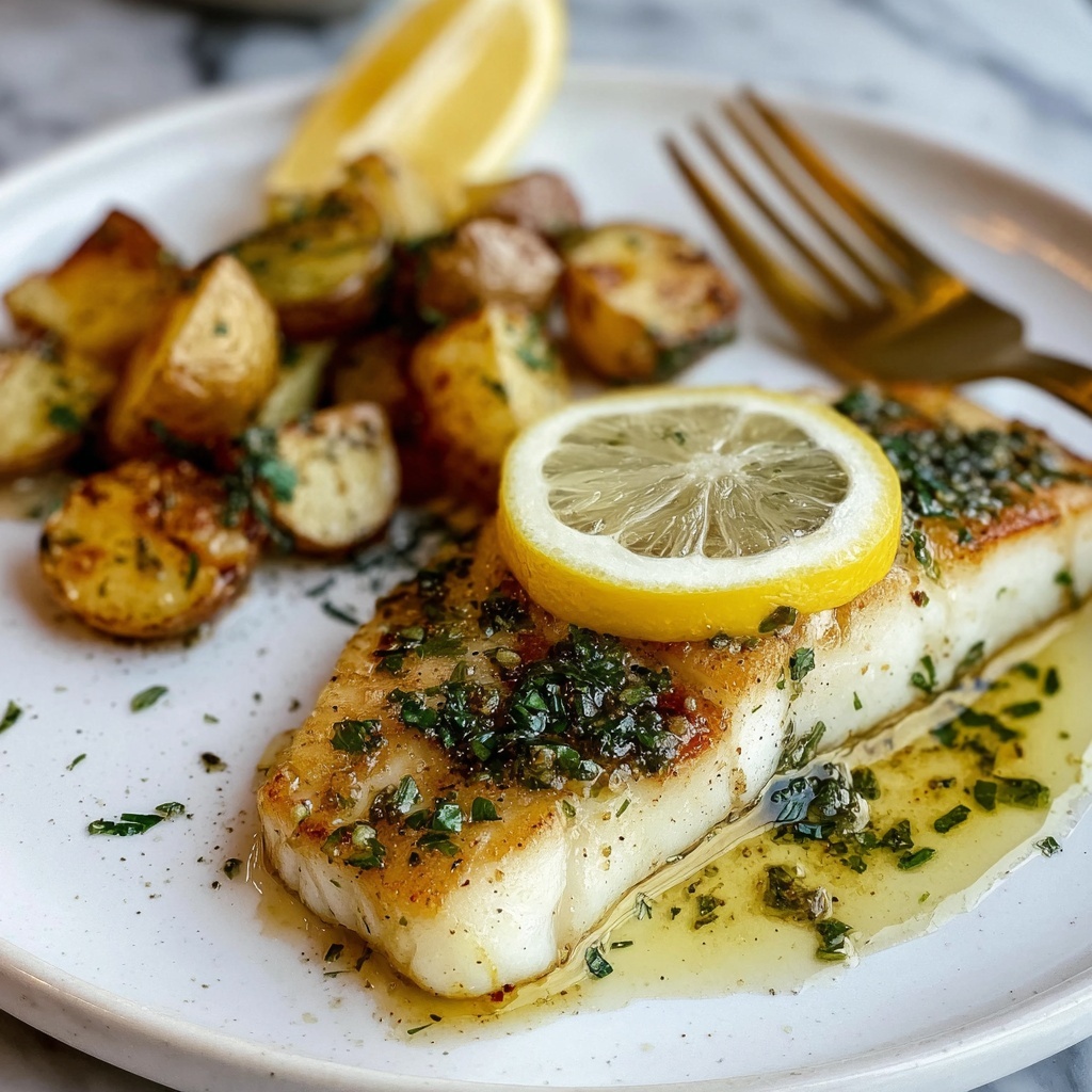 Lemon Butter Fish Recipe - Recipe Image