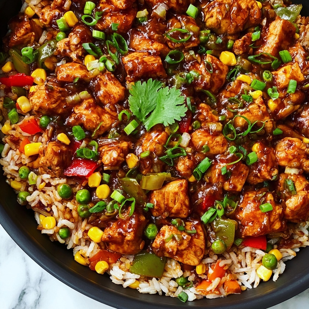 Teriyaki Chicken Casserole Recipe - Recipe Image