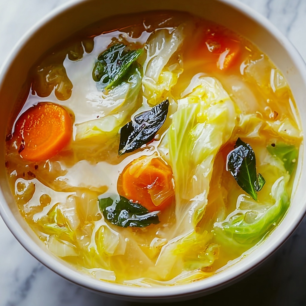 Cabbage Fat-burning Soup: Your Easy Path to Weight Loss Bliss Recipe - Recipe Image