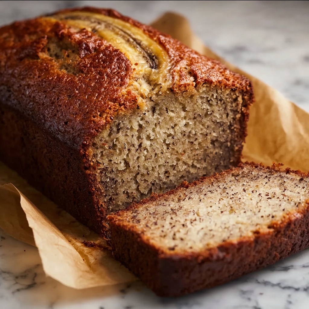 Moist Old Fashioned Banana Bread That You'll Crave Daily Recipe - Recipe Image