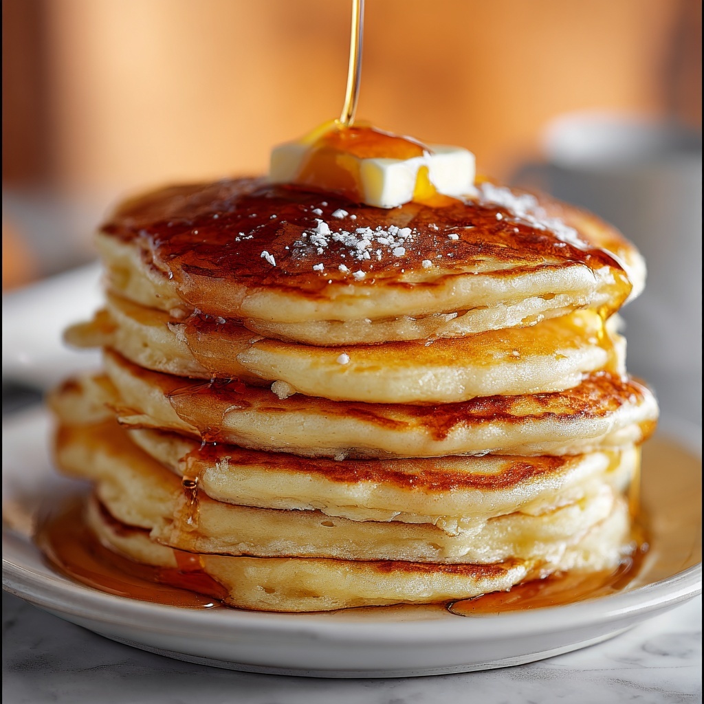 Homemade Pancakes Recipe - Recipe Image