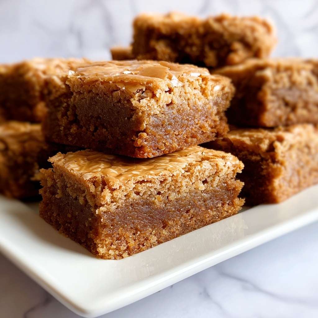 Vegan Cinnamon Chickpea Blondies Recipe - Recipe Image