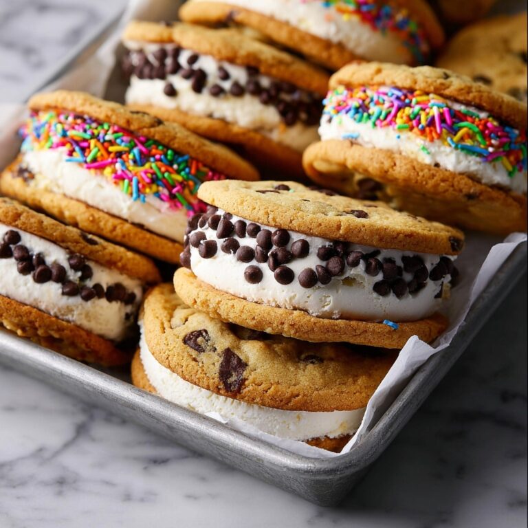 Ice Cream Cookie Sandwiches Recipe
