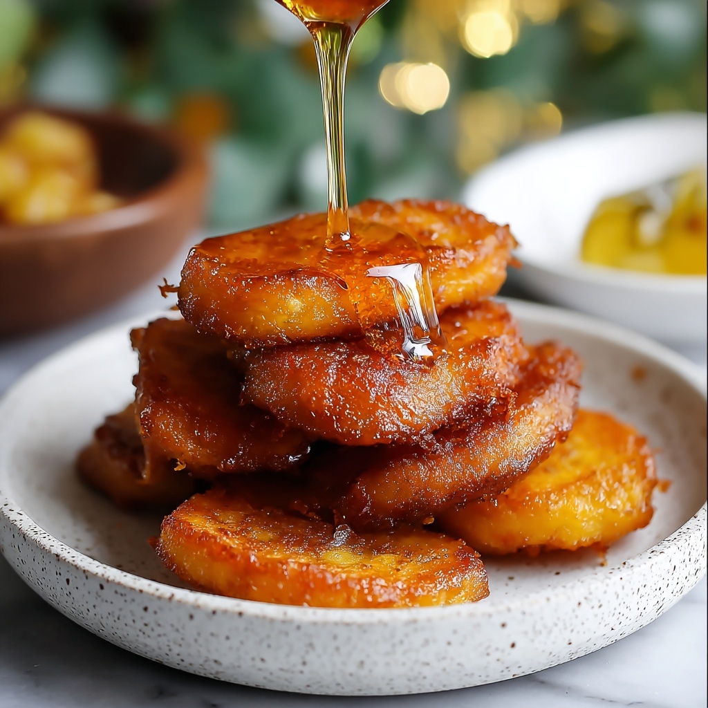 Fried Honey Fritters Recipe - Recipe Image