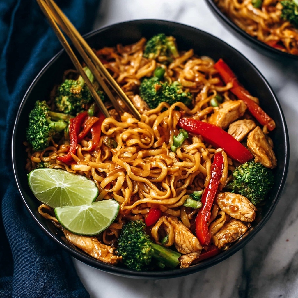 Drunken Noodles (Pad Kee Mao) Recipe - Recipe Image