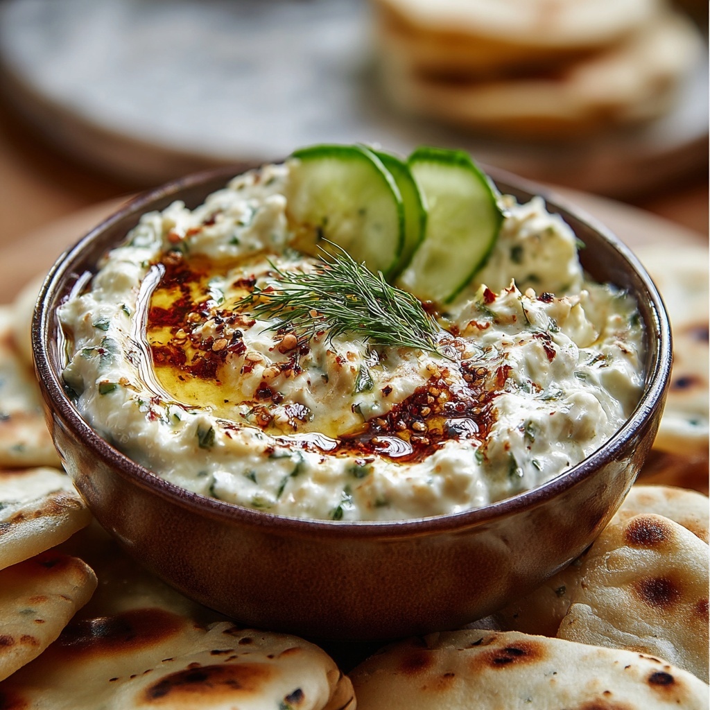Tzatziki Sauce Dip Recipe - Recipe Image
