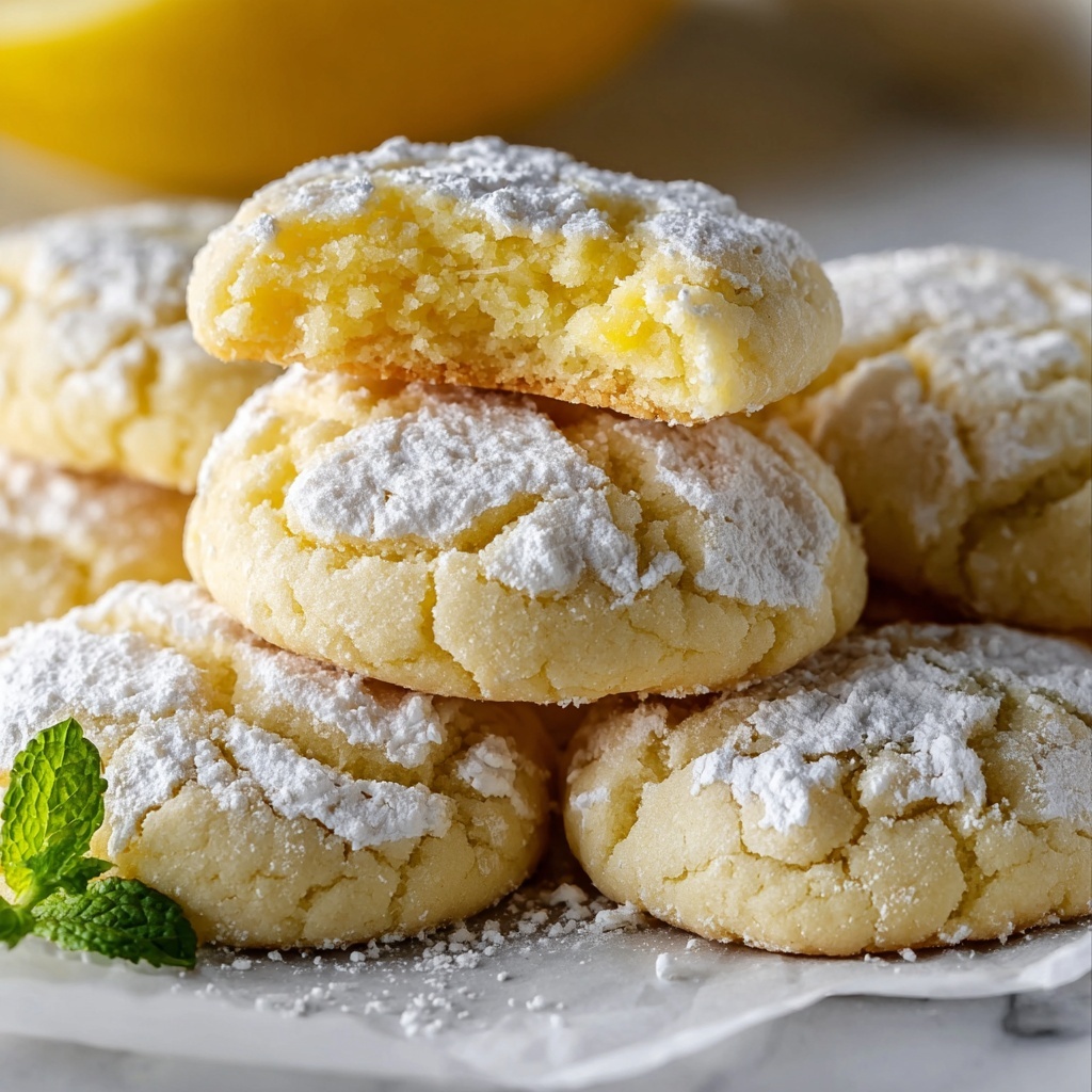 Zesty Lemon-Filled Cookies Recipe - Recipe Image