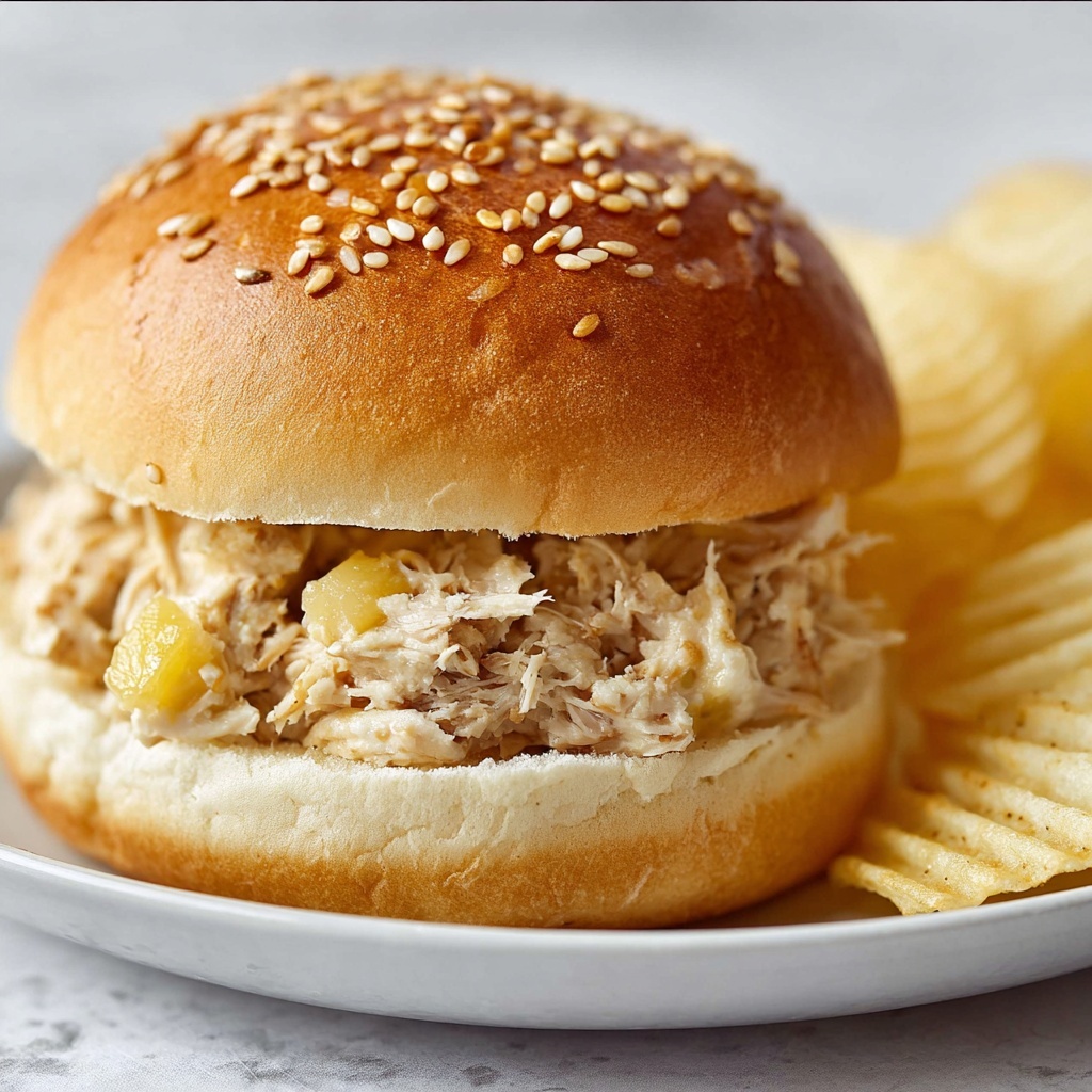 Ohio Shredded Chicken Sandwiches Recipe - Recipe Image