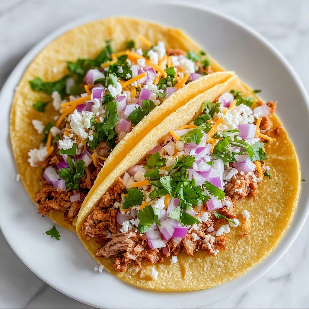 Slow Cooker Shredded Beef Tacos Recipe - Recipe Image
