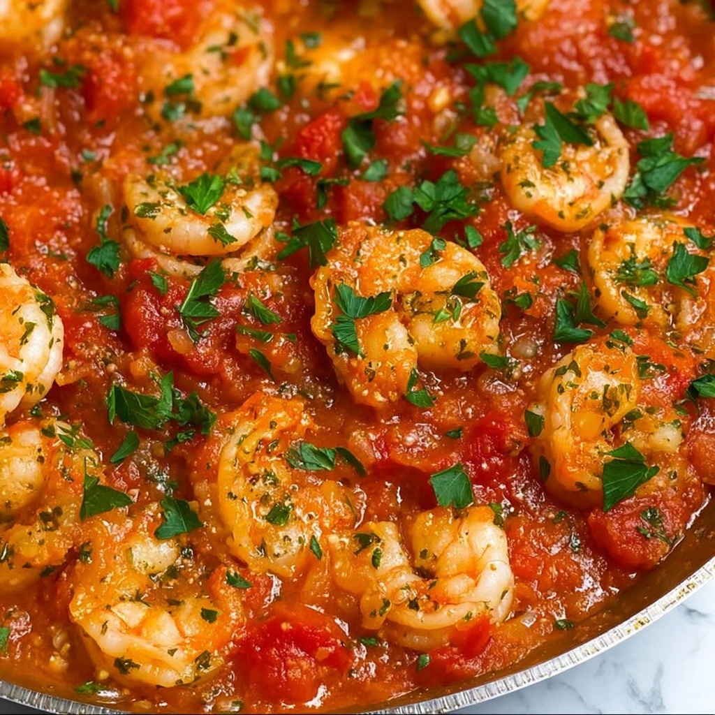 Garlic Shrimp in Tomato Sauce Recipe - Recipe Image