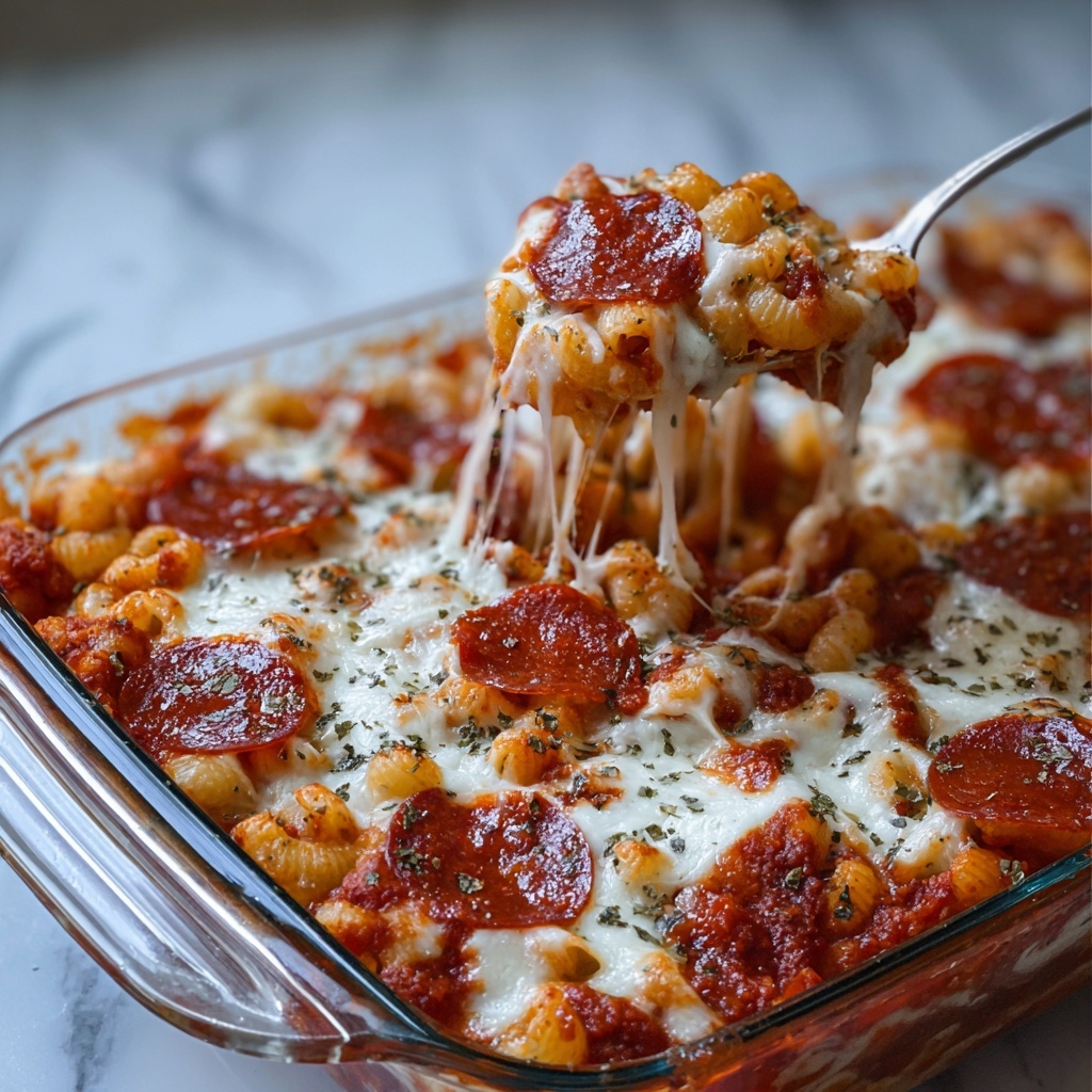 Tater Tot Pizza Casserole Recipe - Recipe Image