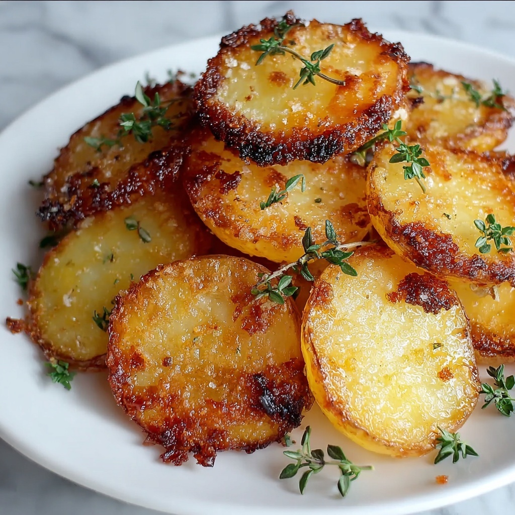 Parmesan Crusted Potatoes Recipe - Recipe Image