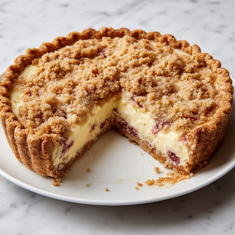 Amish Rhubarb Custard Pie Recipe