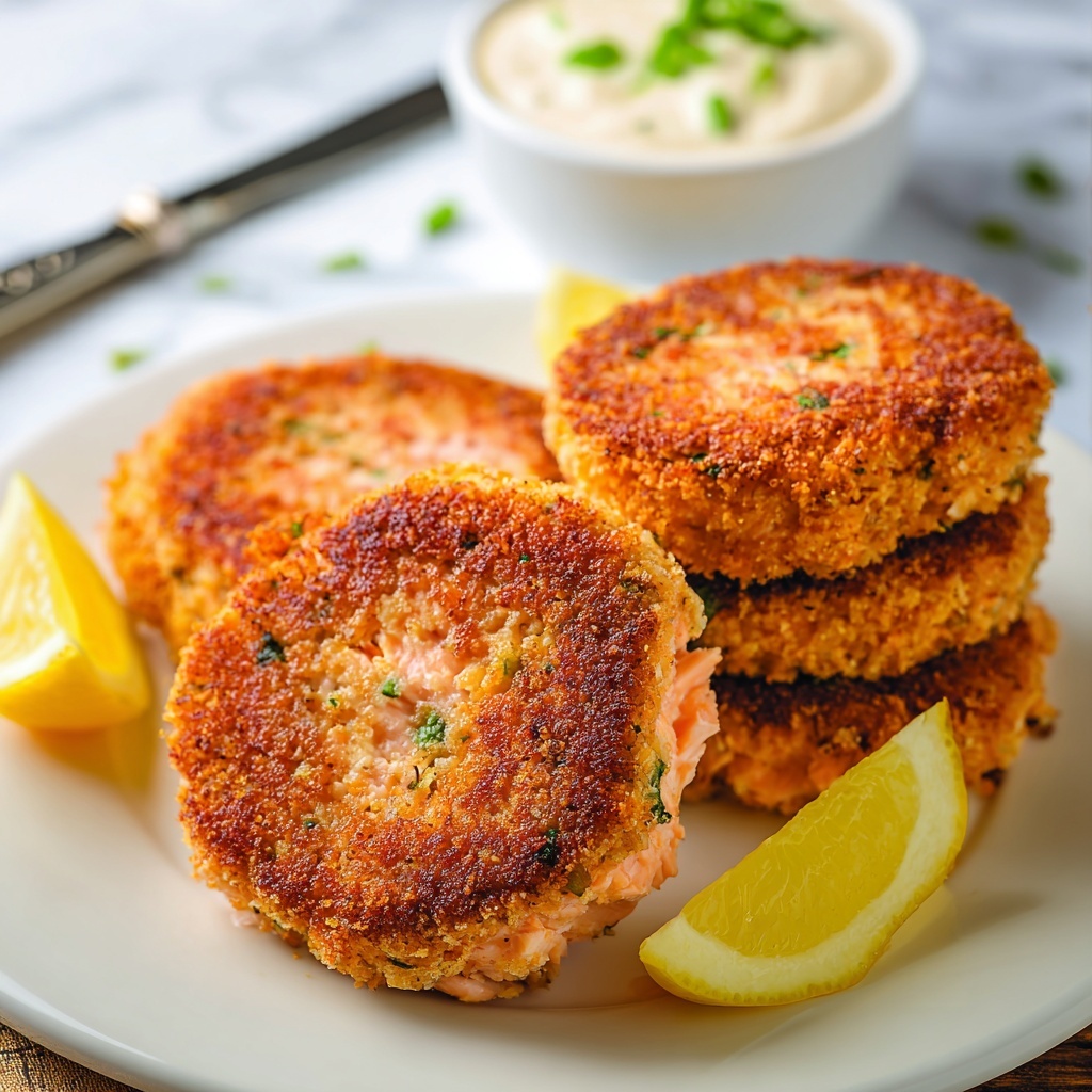 Old-Fashioned Salmon Patties Recipe - Recipe Image