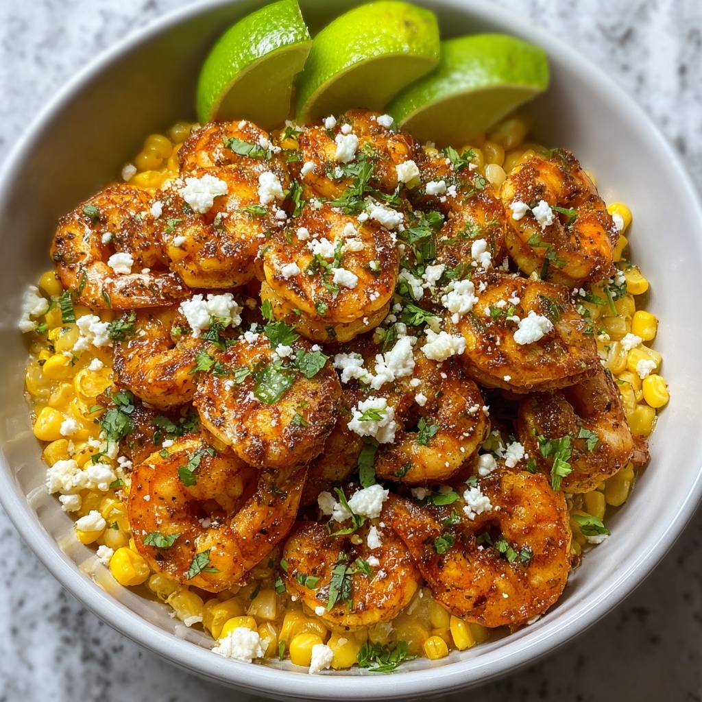 Mexican Street Corn Shrimp Recipe - Recipe Image