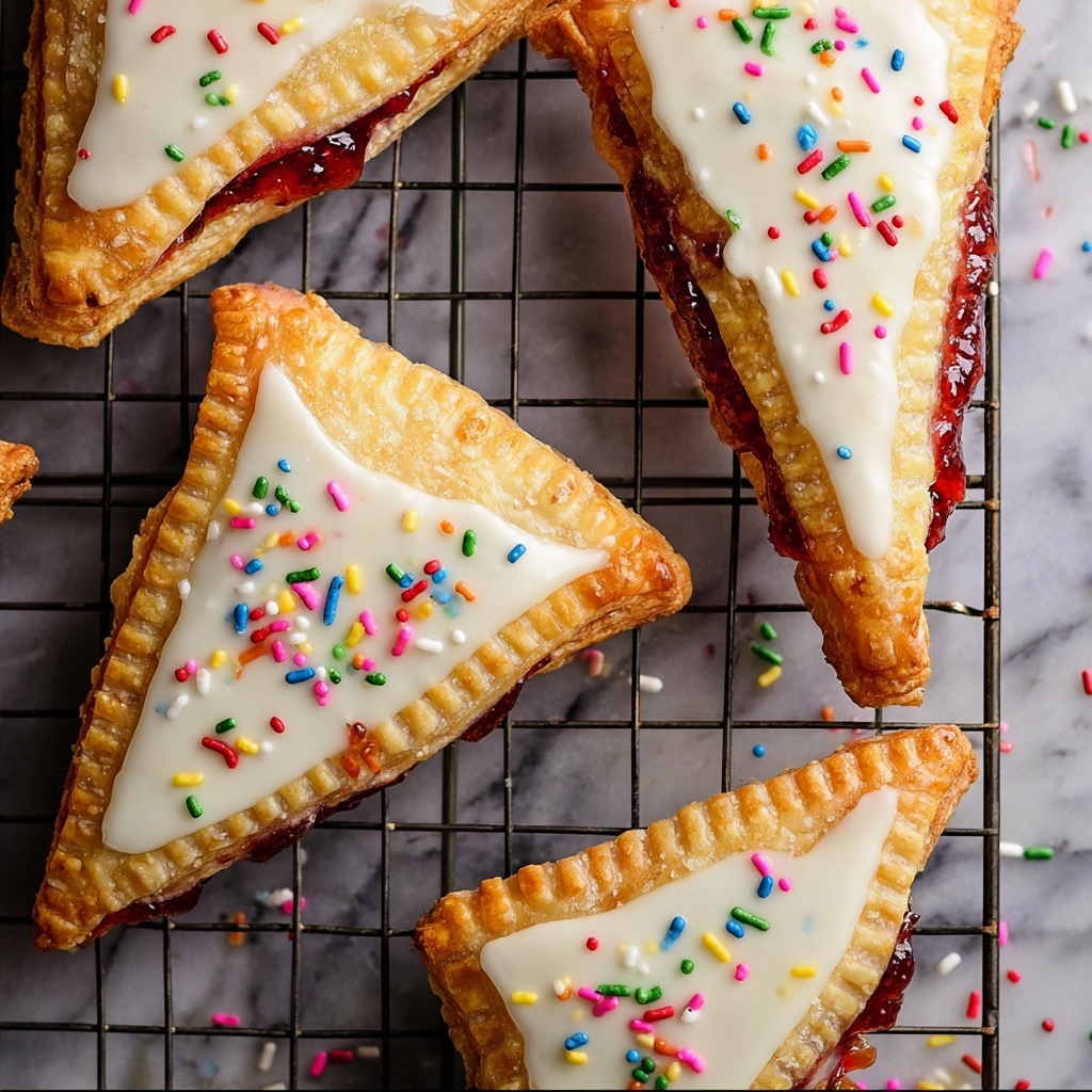 Giant Frosted Strawberry Pop Tart Recipe - Recipe Image