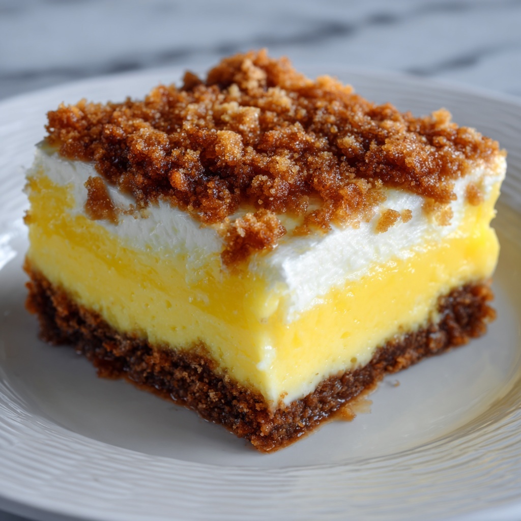 Lemon Cream Cheese Dump Cake Recipe - Recipe Image