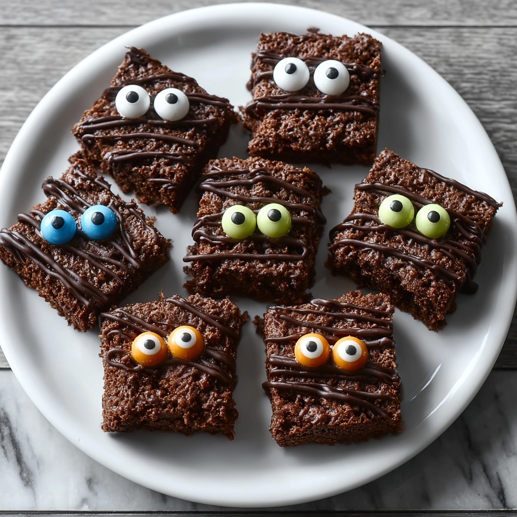 Monster Eye Brownie Bites: Delightfully Creepy Treats! Recipe - Recipe Image