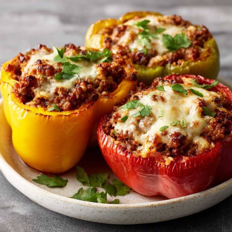 South African Bobotie-Stuffed Peppers Recipe