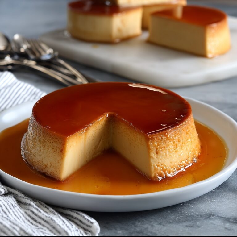 Creamy Caramel Flan Recipe