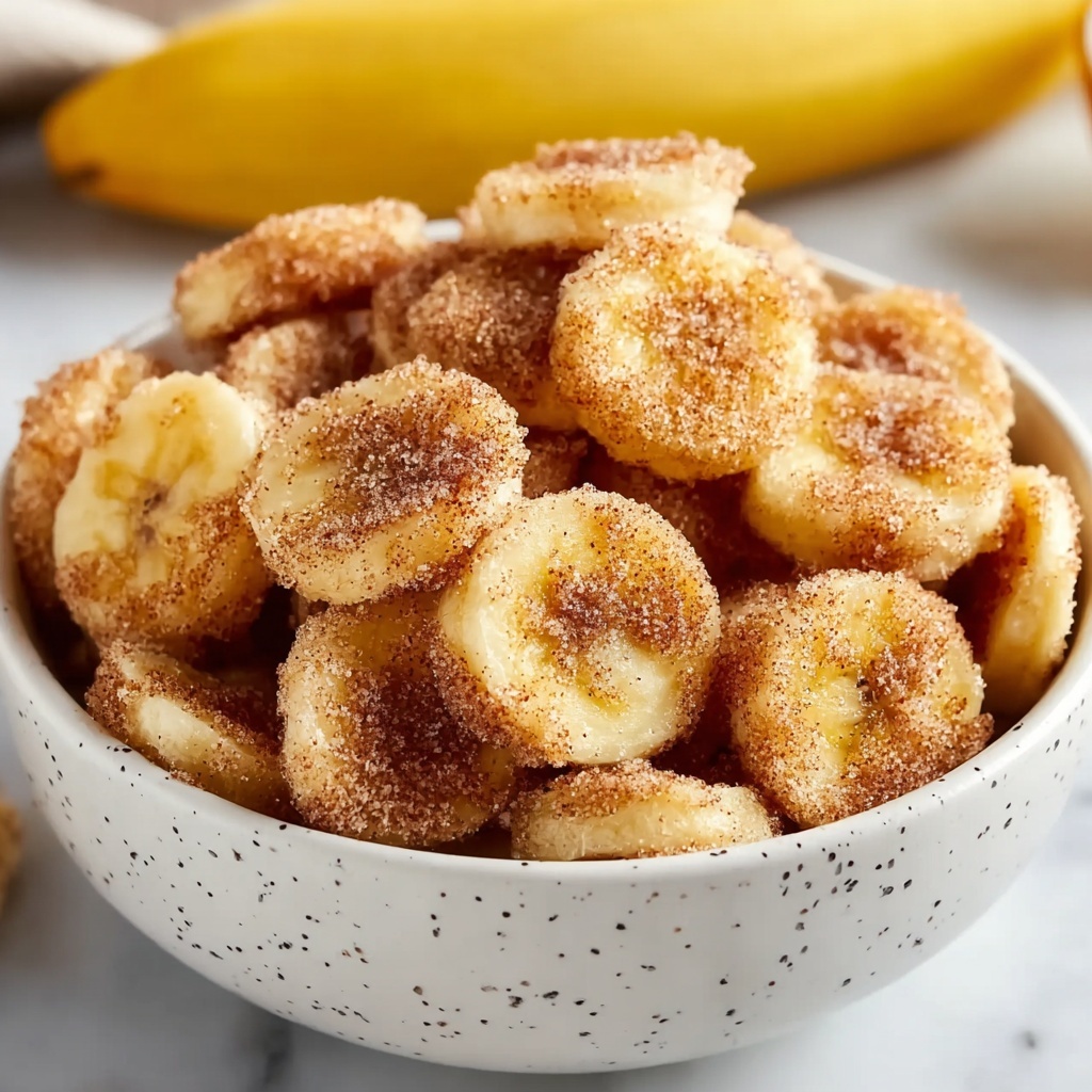 Cinnamon-Sugar Air Fryer Banana Chips Recipe - Recipe Image