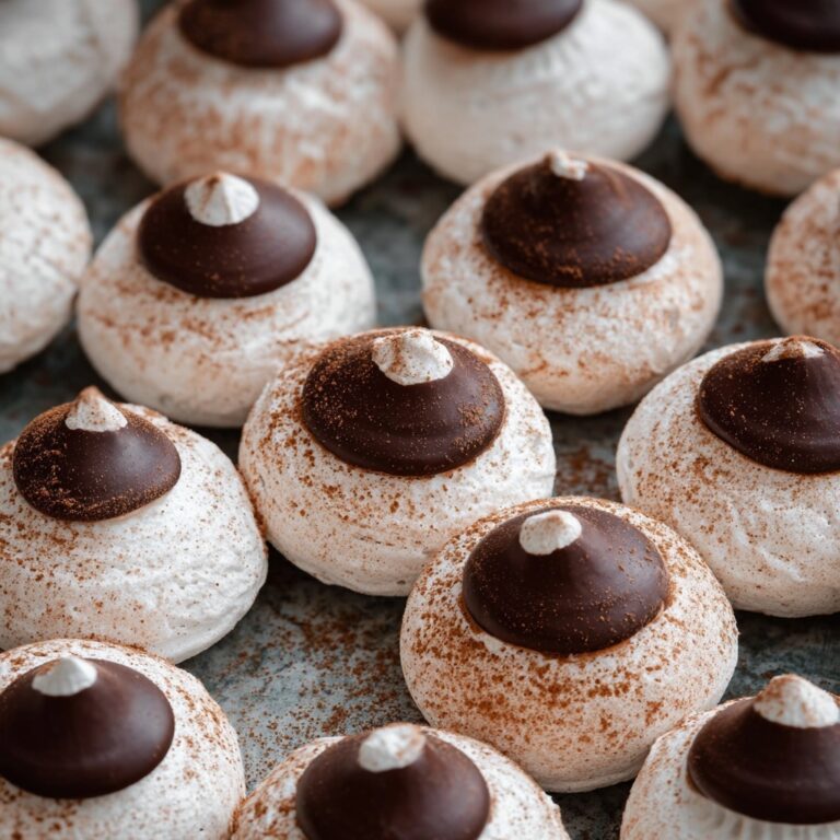 Vegan Meringue Mushrooms Recipe