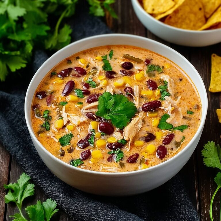 Slow Cooker Cream Cheese Chicken Chili Recipe