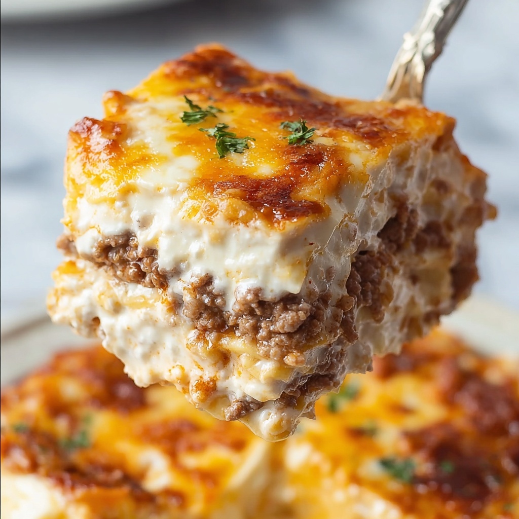 Beef Lombardi Casserole Recipe - Recipe Image