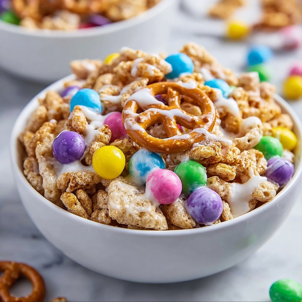 Bunny Bait No-Bake Easter Snack Mix Recipe - Recipe Image