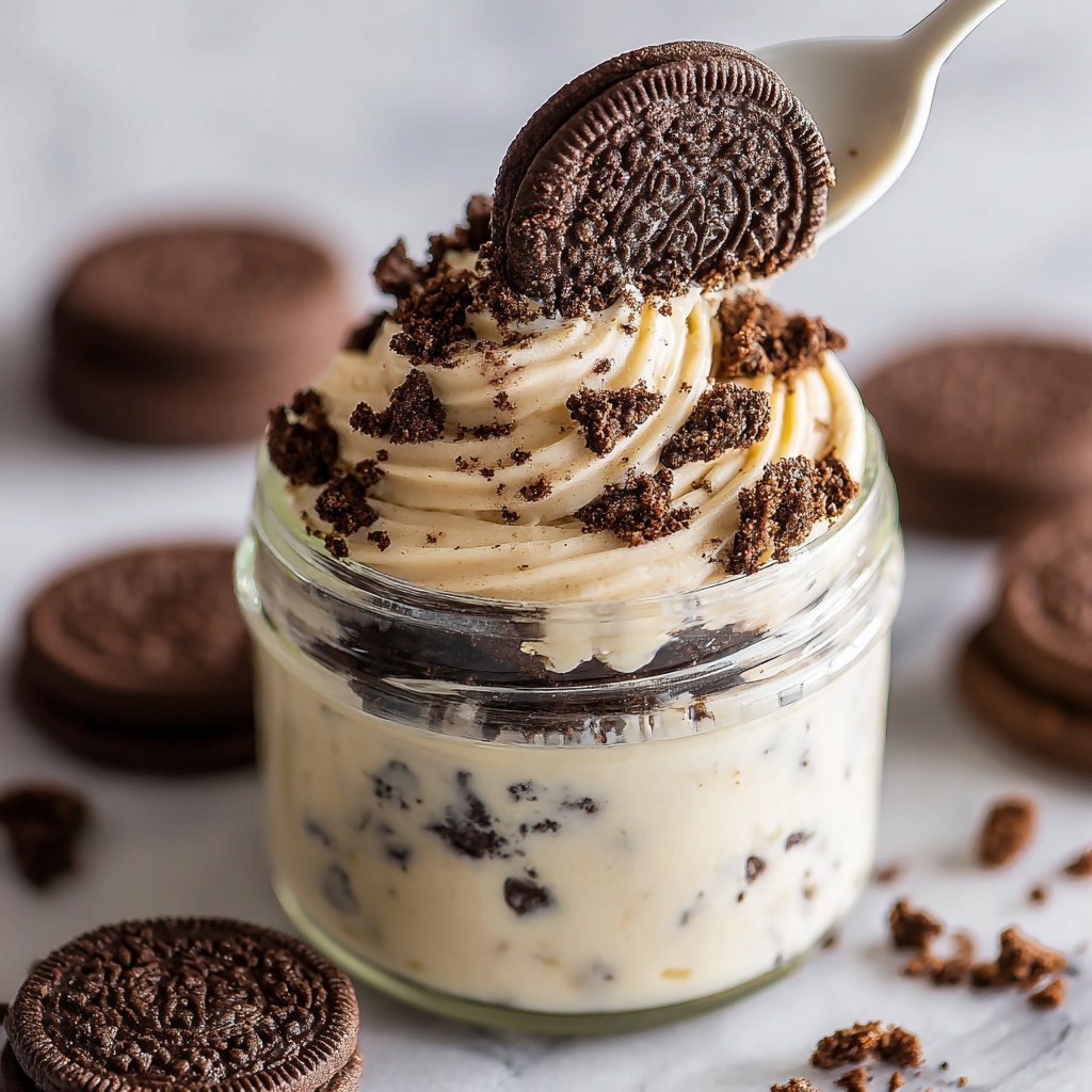 Cookies and Cream Frosting Recipe - Recipe Image
