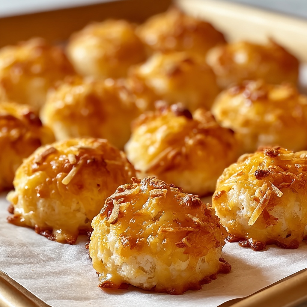 Golden Cheese Crunch Bites Recipe - Recipe Image