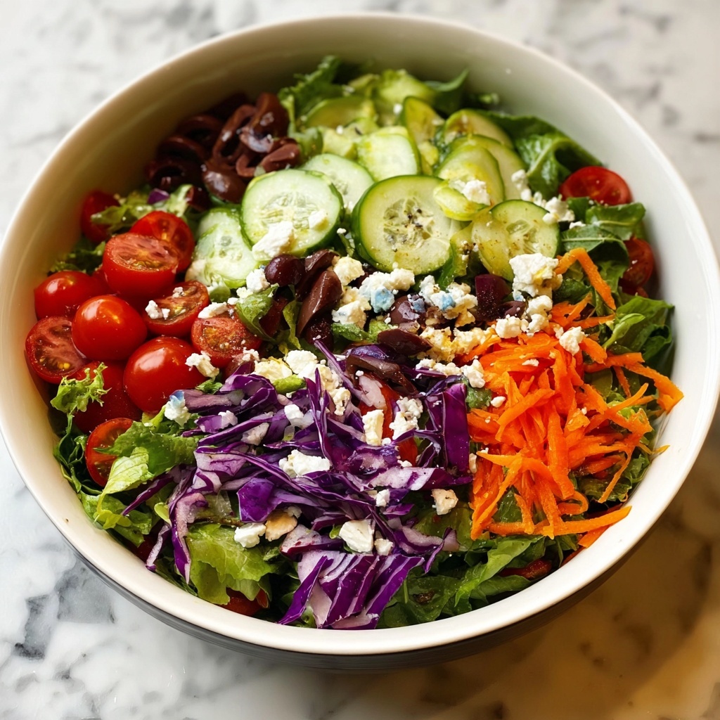 Rainbow Veggie Crunch Salad Recipe - Recipe Image