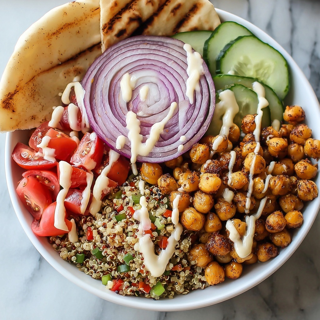 Chickpea Shawarma Bowl Recipe - Recipe Image