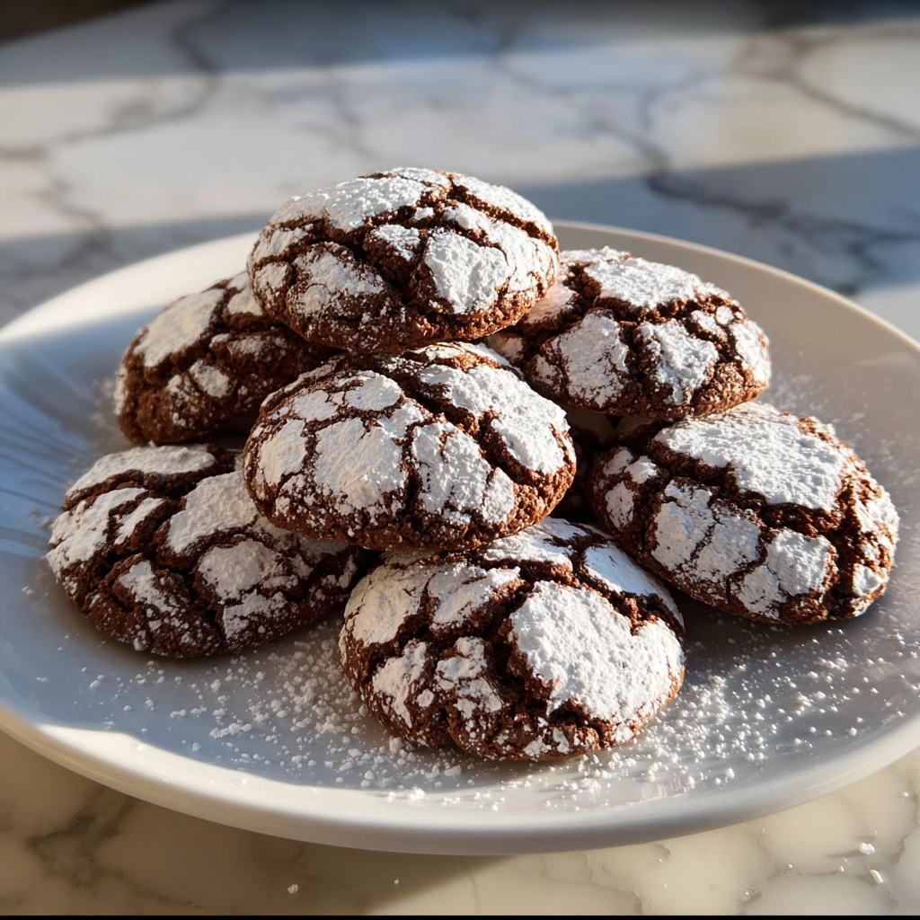 Chocolate Crinkle Cookies Melt in Your Mouth: 7 Blissful Tips Recipe - Recipe Image