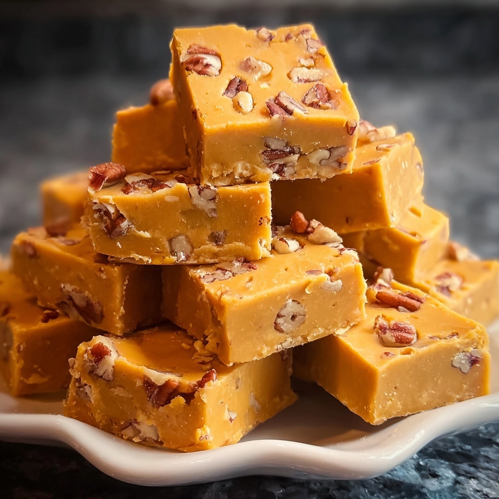 Pumpkin Fudge with Pecans and Chocolate Chips Recipe - Recipe Image