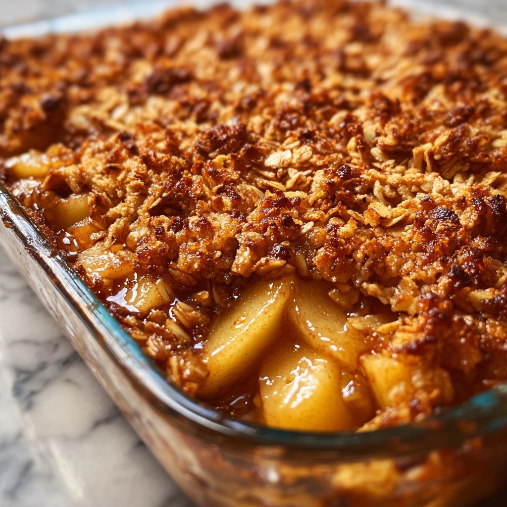 Apple Crisp with Oat Topping Recipe - Recipe Image