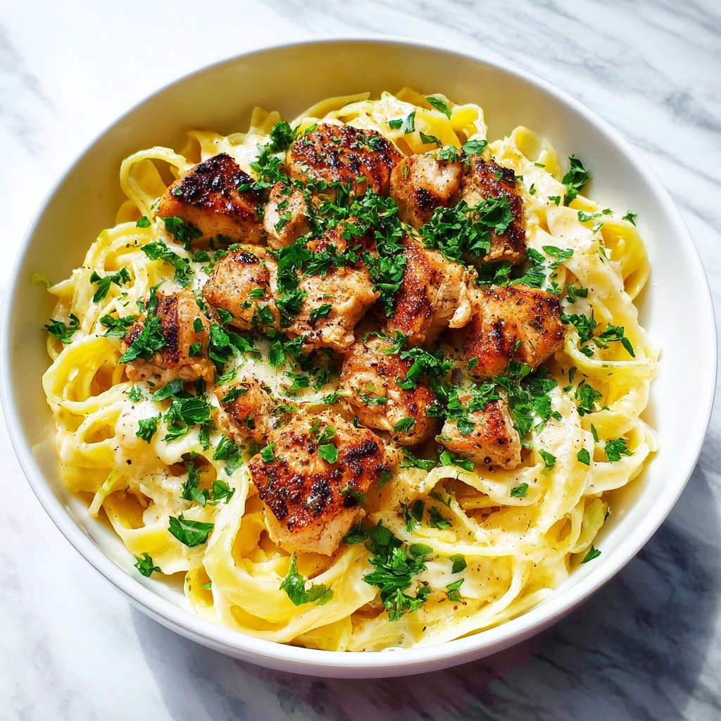 Creamy Garlic Parmesan Chicken Pasta Recipe - Recipe Image