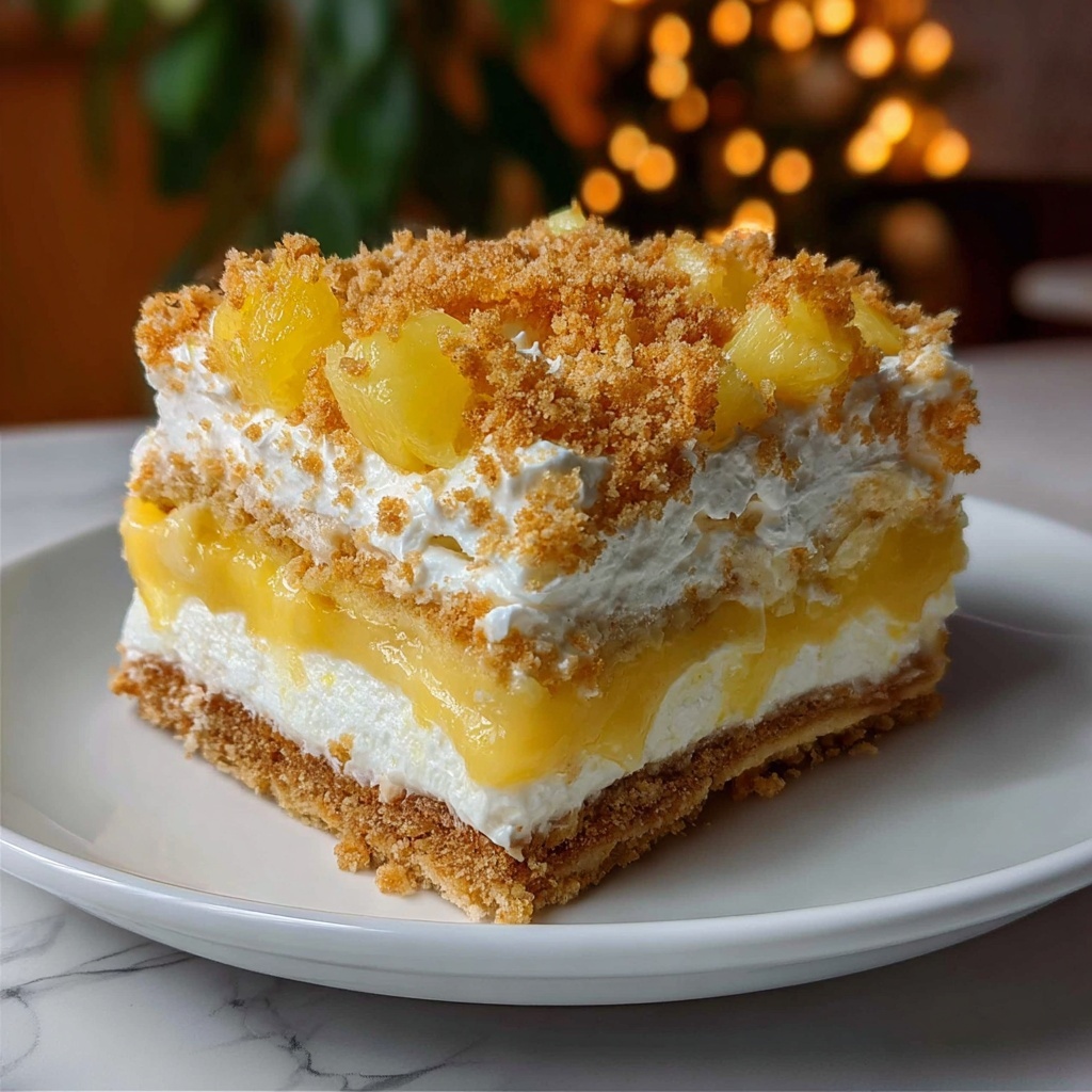 Delightful Pineapple Dream Dessert Recipe - Recipe Image