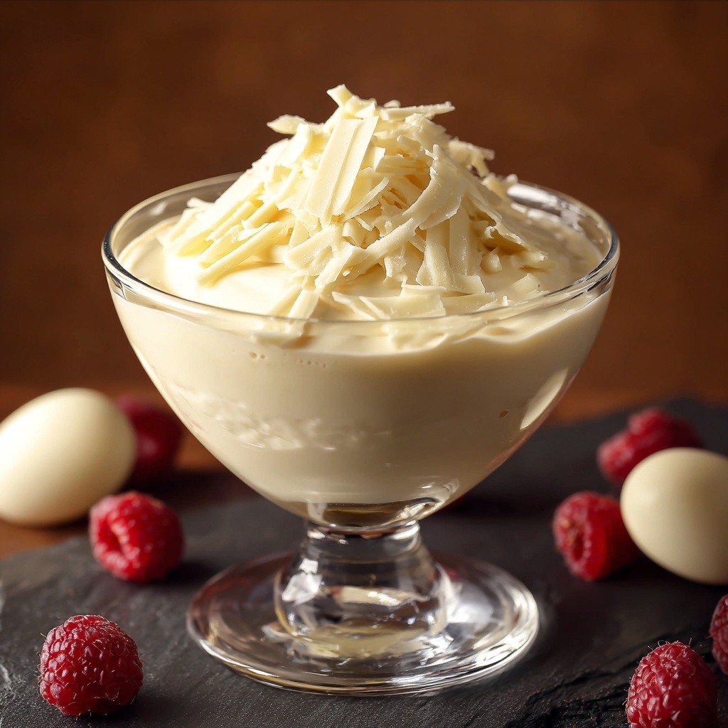 White Chocolate Mousse Recipe - Recipe Image