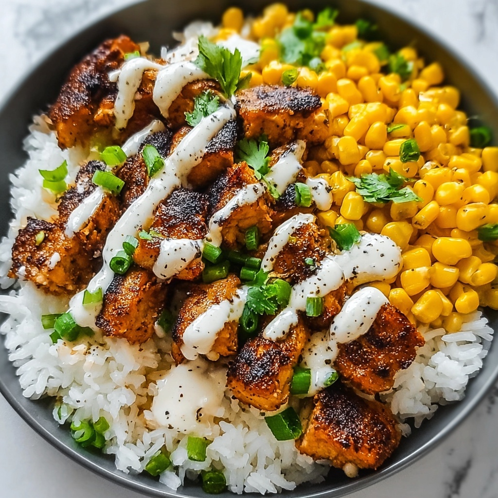 Street Corn Chicken Rice Bowl Recipe - Recipe Image
