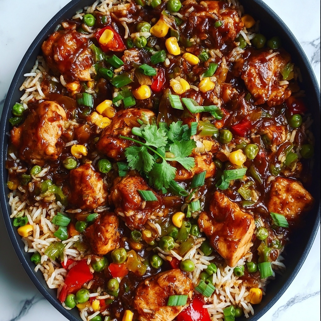 Teriyaki Chicken Casserole Recipe - Recipe Image