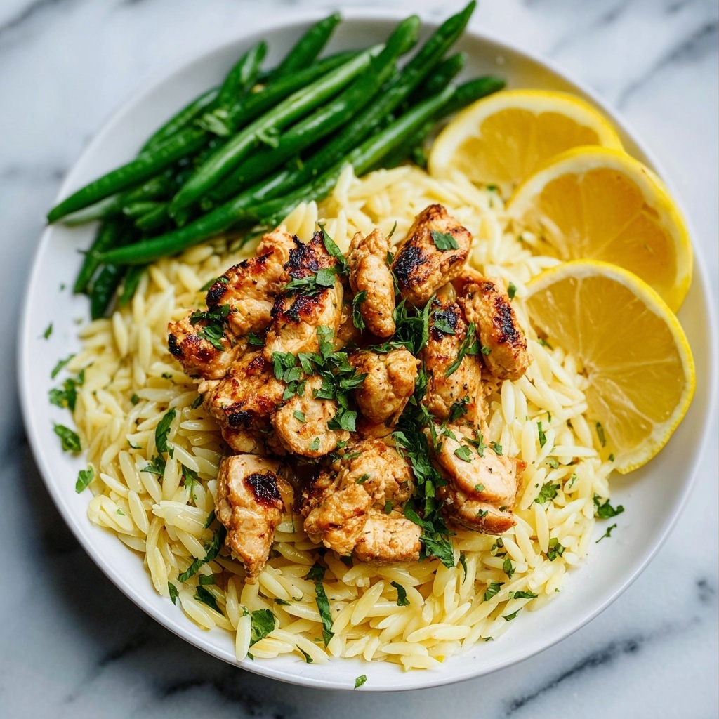 Lemon Chicken Orzo Recipe - Recipe Image