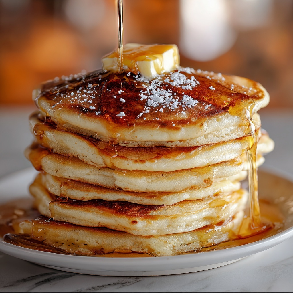Homemade Pancakes Recipe - Recipe Image