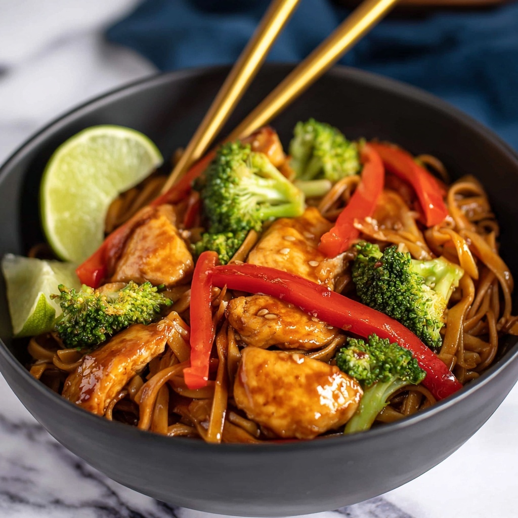 Drunken Noodles (Pad Kee Mao) Recipe - Recipe Image