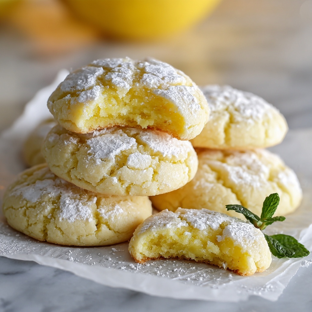 Zesty Lemon-Filled Cookies Recipe - Recipe Image