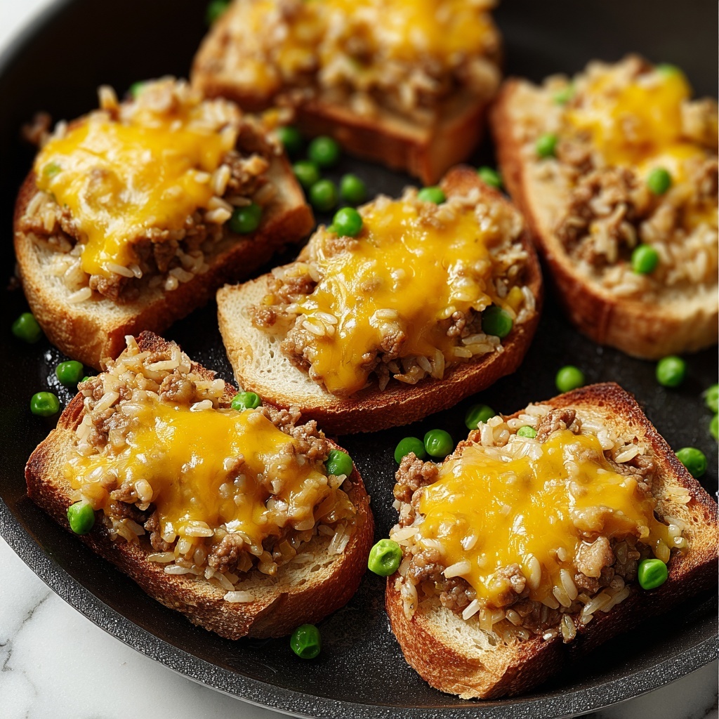 One-Pan Beef and Rice Skillet Recipe - Recipe Image