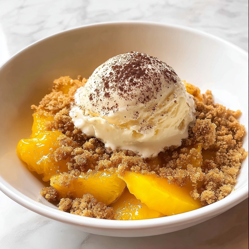 Peach Dump Cake Recipe - Recipe Image