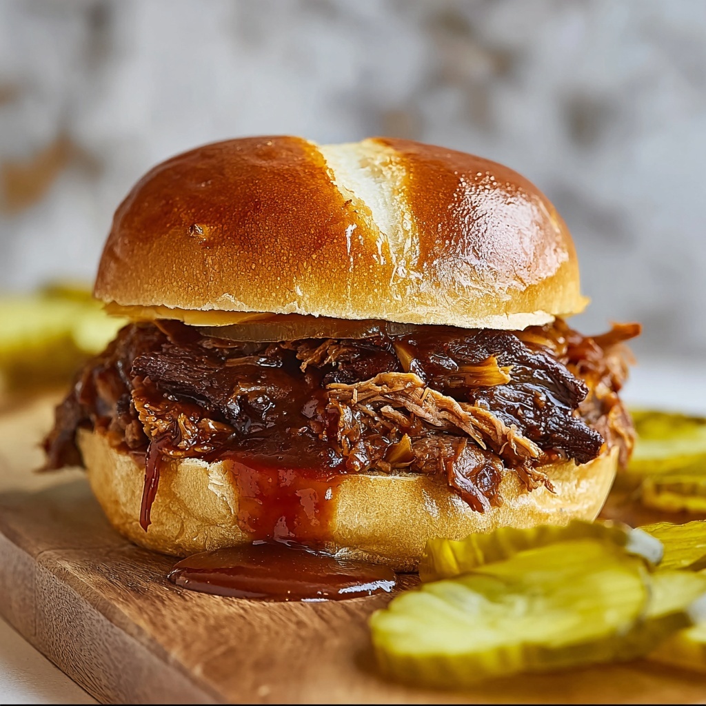 Pulled Beef Sandwich (Ultimate Recipe) Recipe - Recipe Image