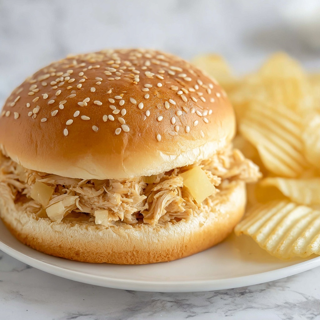Ohio Shredded Chicken Sandwiches Recipe - Recipe Image