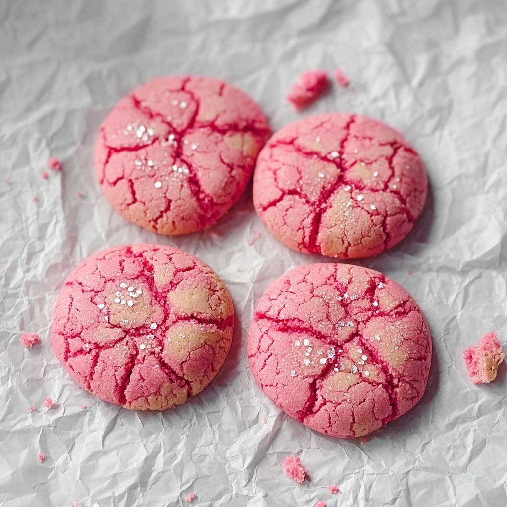 Pink Velvet Cookies with Chocolate Chips Recipe - Recipe Image